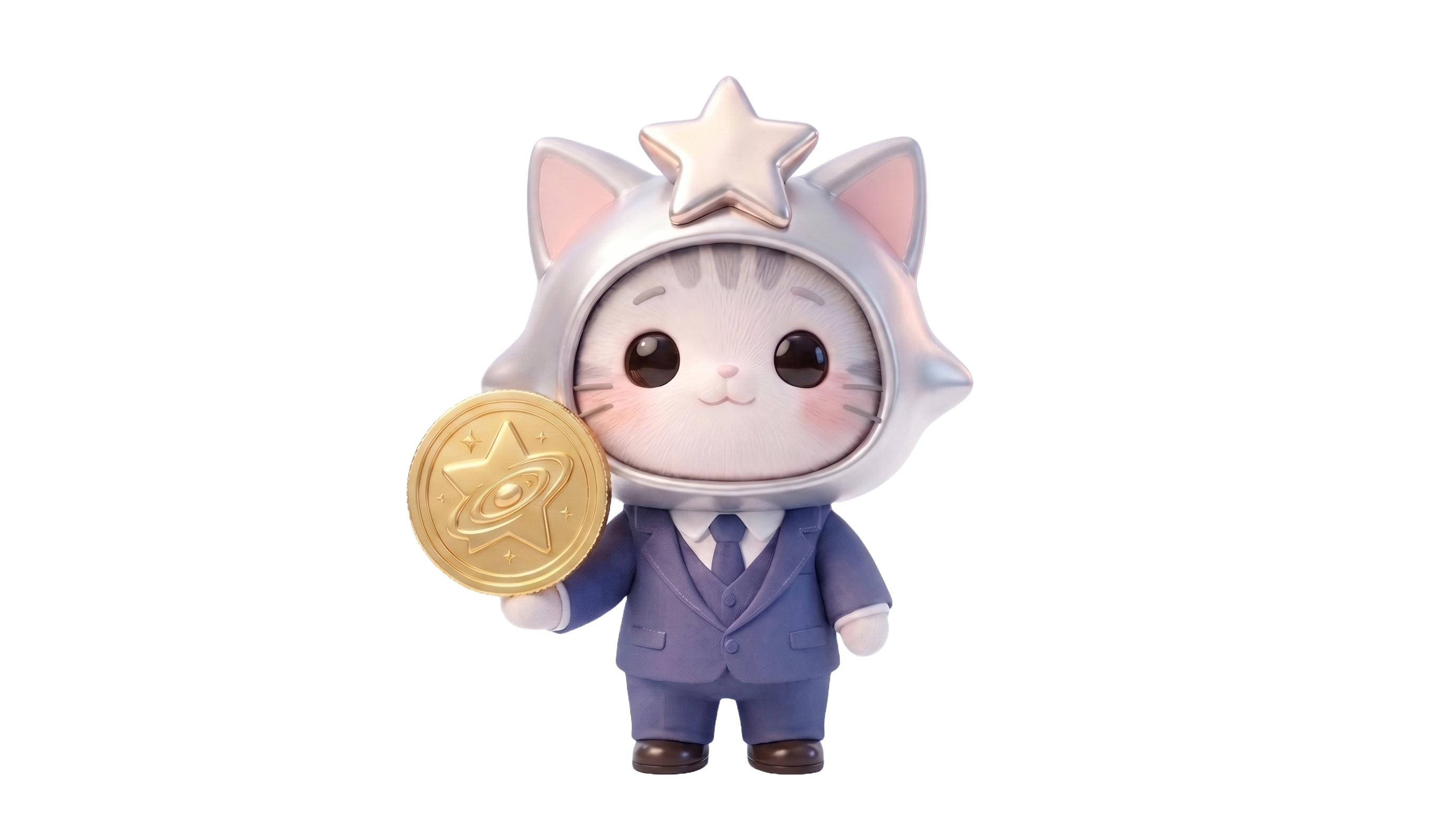 Penny, the Feline Financial Astronaut
